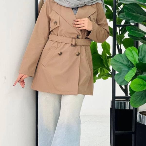 بارانی شش دکمه - تصویر 2