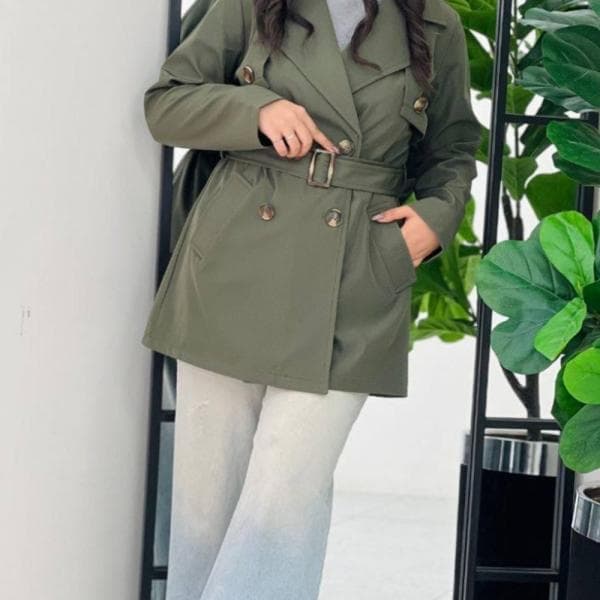 بارانی شش دکمه - تصویر 5