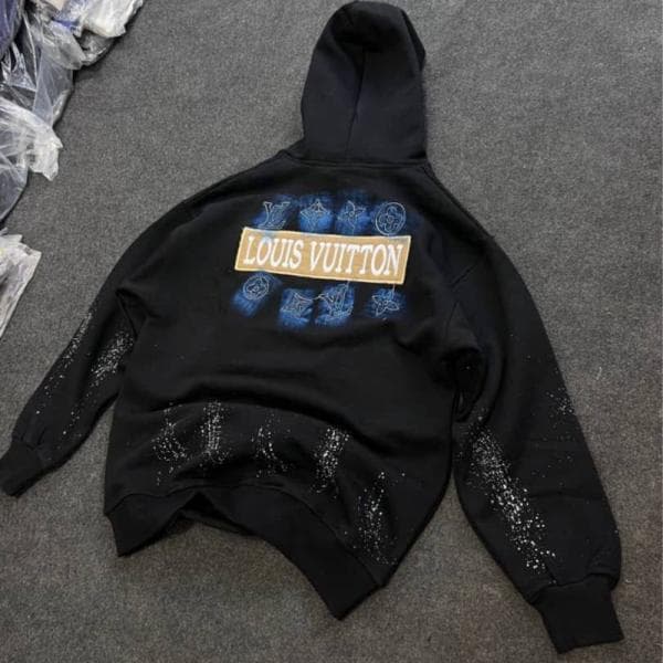 هودی ترکیبی و چاپی درجه یک - تصویر 1