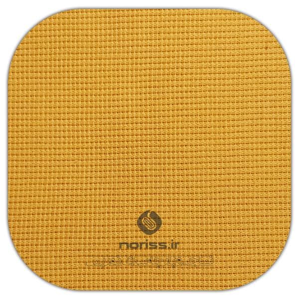 پارچه تریکو بیسکوییتی گردباف نوریس | خردلی - تصویر 1