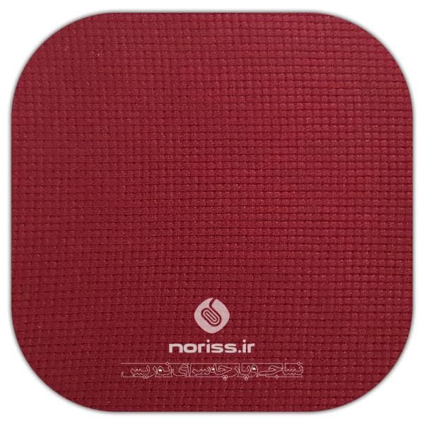 پارچه تریکو بیسکوییتی گردباف نوریس | زرشکی - تصویر 1