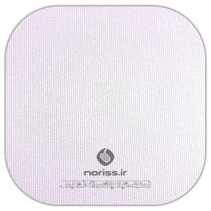 پارچه تریکو بیسکوییتی گردباف نوریس | سفید