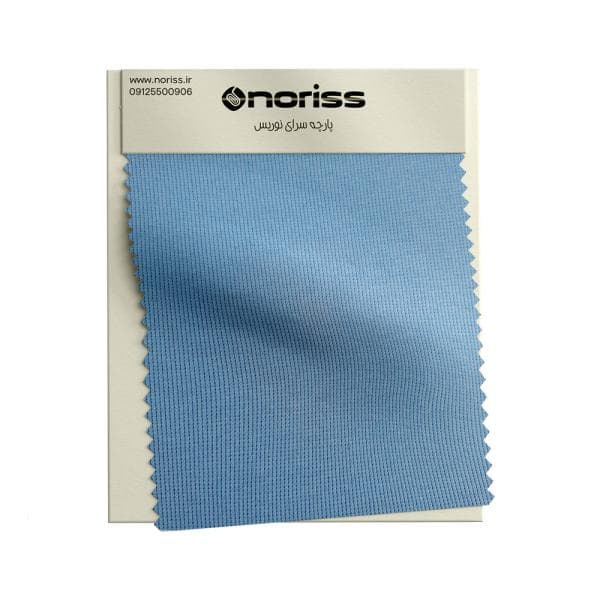 پارچه تریکو بیسکوییتی گردباف نوریس | طوسی آبی - تصویر 2