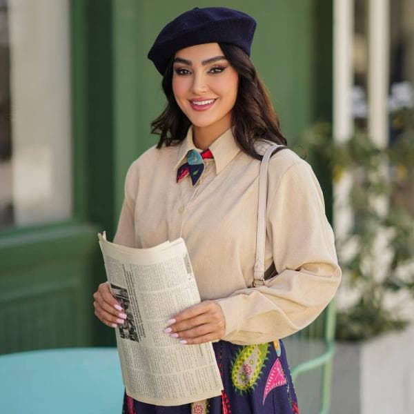 شومیز و دامن نارگل - تصویر 3