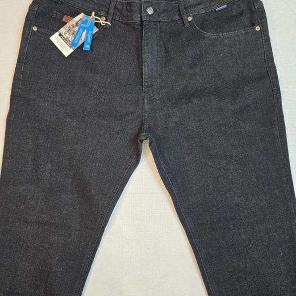 شلوار (رنگ زغالی سیر) سایز بزرگ - تصویر 1