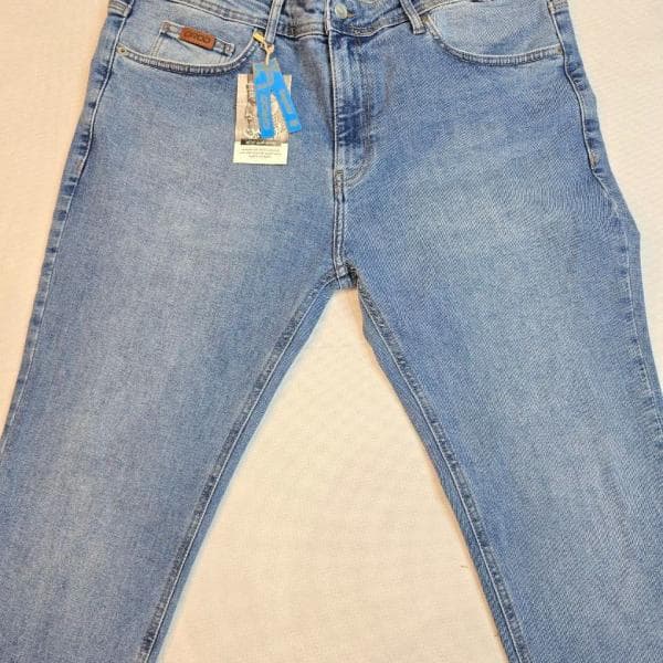 شلوار (رنگ آبی روشن) سایز بزرگ - تصویر 1