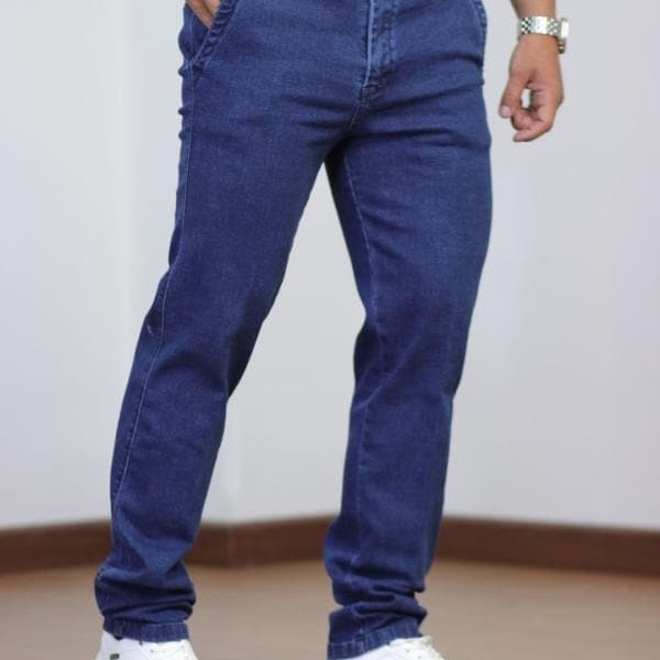 شلوار البرز (آبی سیر) کلاسیک جیب کراس