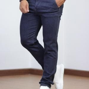 شلوار البرز (سورمه‌ای) کلاسیک جیب کراس