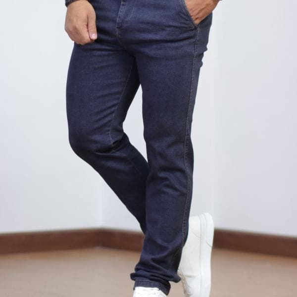 شلوار البرز (سورمه‌ای) کلاسیک جیب کراس