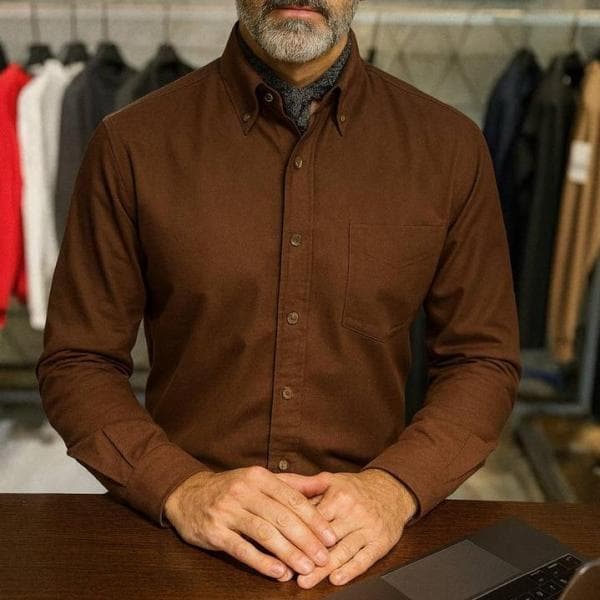 پیراهن کتان کد :p110 - تصویر 4