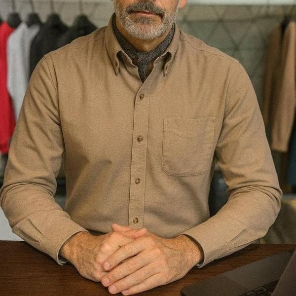 پیراهن کتان کد :p110 - تصویر 2