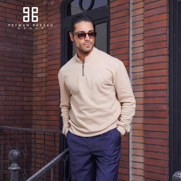 نیم زیپ مردانه کد :369 - تصویر 2