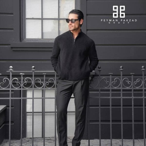 نیم زیپ مردانه کد:p367 - تصویر 1