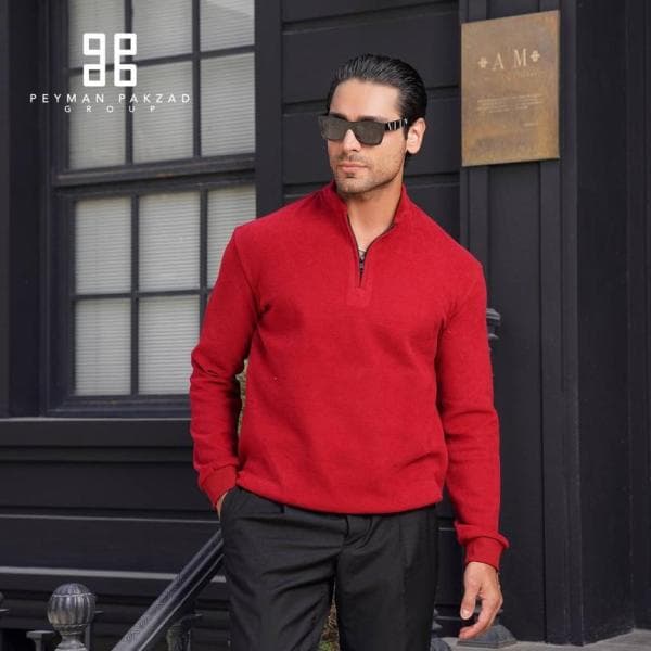 نیم زیپ مردانه کد:p367 - تصویر 4