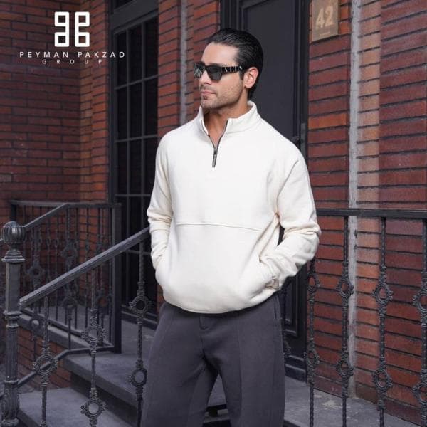 نیم زیپ مردانه کد:p01 - تصویر 3