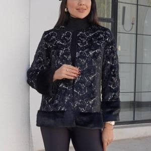 کت خز گلدوزی برجسته