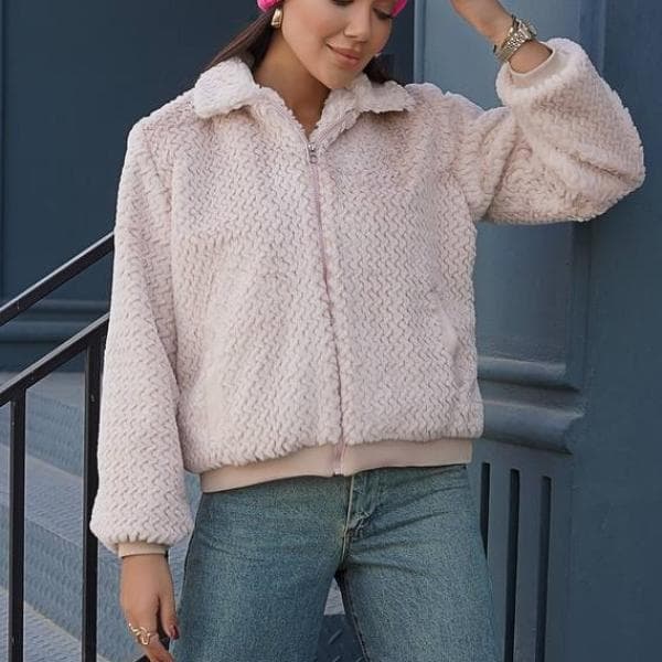 بامبر جکت خزدار - تصویر 1