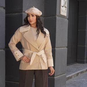 کت بارانی ترکیبی