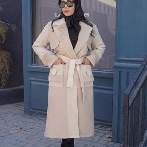 بارانی بلند ترکیبی