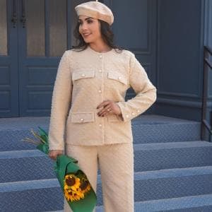 کت و شلوار چهاردکمه