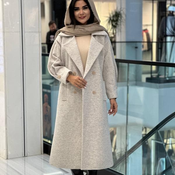 پالتو بلند زنانه کد 1770 - تصویر 1