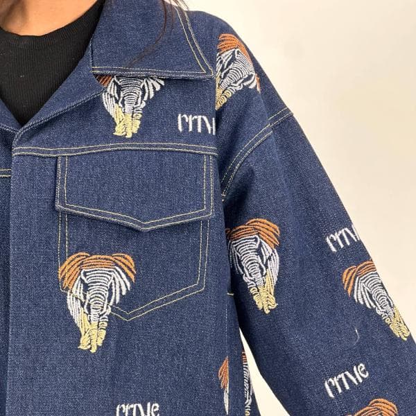 کت جین کد 1595 - تصویر 2