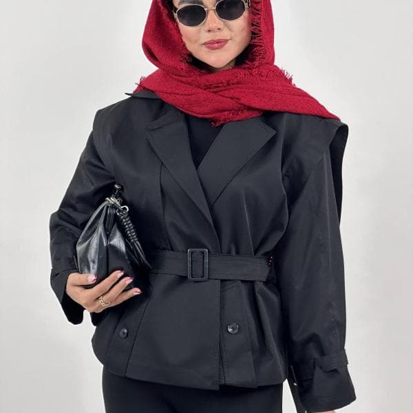 ترنچ کت کوتاه کد 1571 - تصویر 1