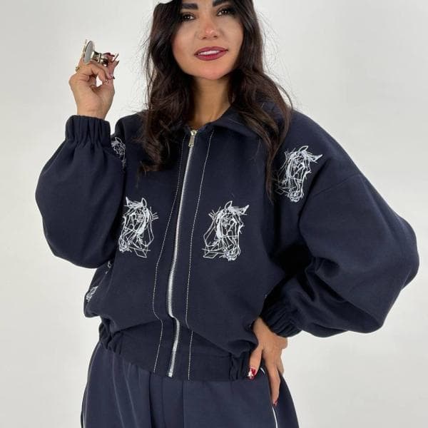 بامبر جکت موهر کد 1720 - تصویر 2