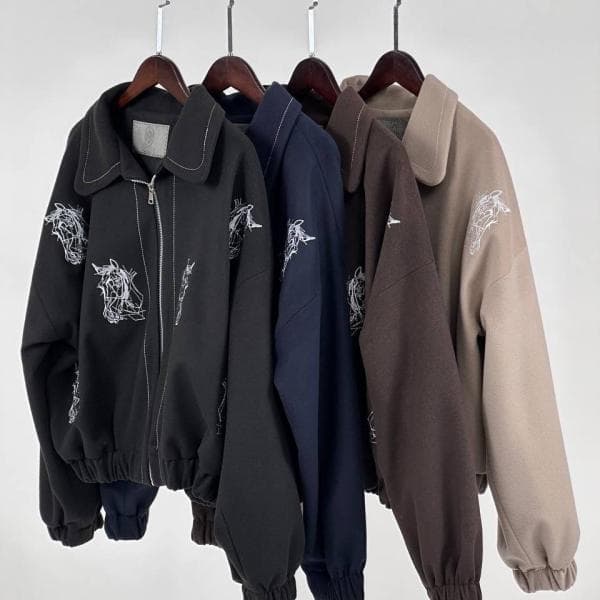 بامبر جکت موهر کد 1720 - تصویر 5