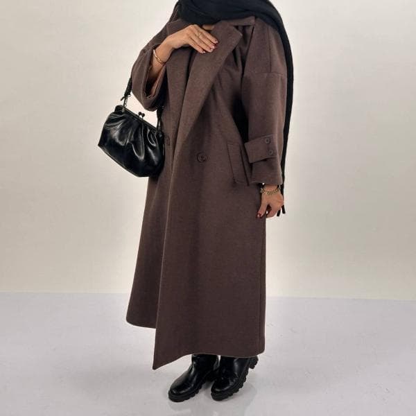 پالتو بلند کد1740 - تصویر 3