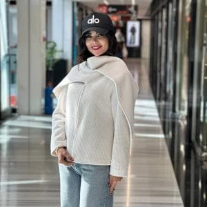 ژاکت شال دار کد 1719