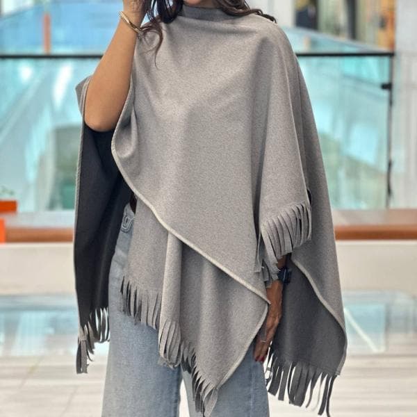 ژاکت شال دار کد 1700 - تصویر 3