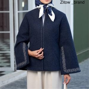 کت گلدوزی پاییزه کد 2778