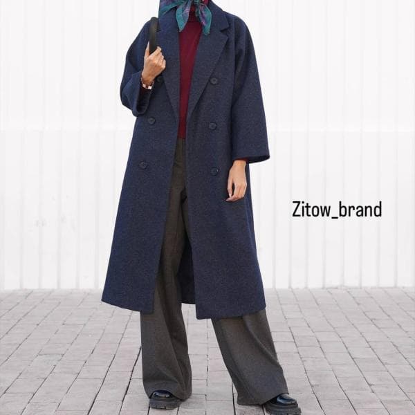 پالتو اور 6 دکمه کد 2788 - تصویر 2