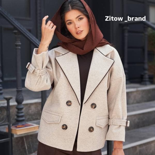 کت یقه مغزی کد 2750 - تصویر 1