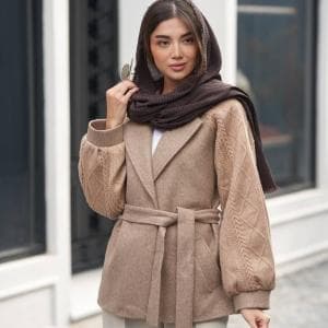 کت استین بافت کد 2749