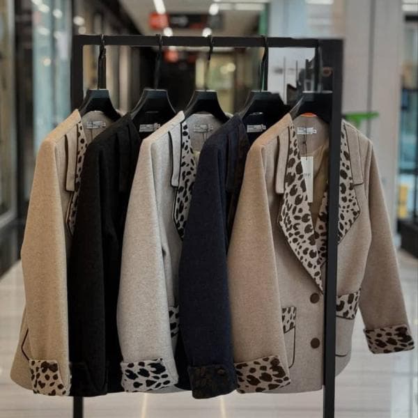 کت یقه امریکایی کد 2754 - تصویر 2