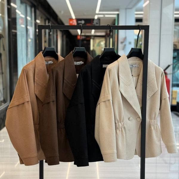 کت کمر کش کد 2774 - تصویر 3