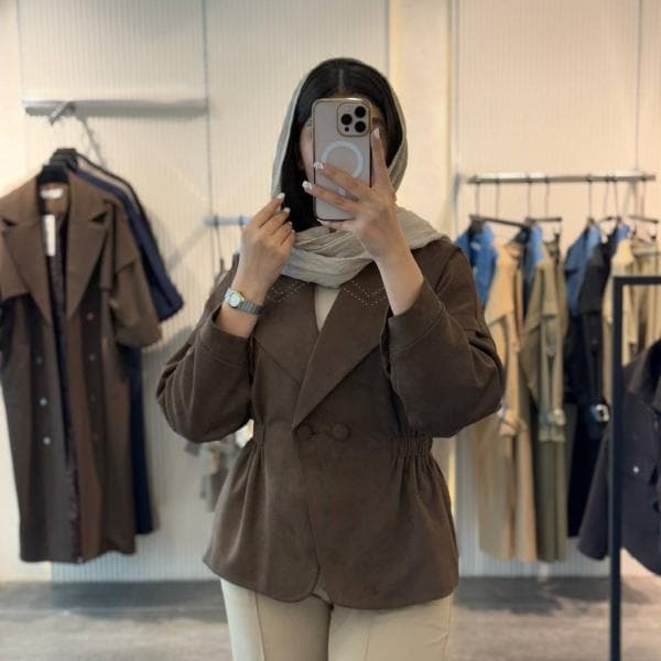 کت کمر کش کد 2774 - تصویر 1