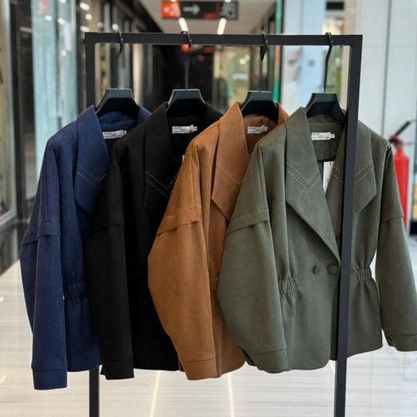 کت کمر کش کد 2774 - تصویر 2