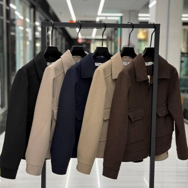 بامبر جکت 2 جیب کد 2766 - تصویر 2