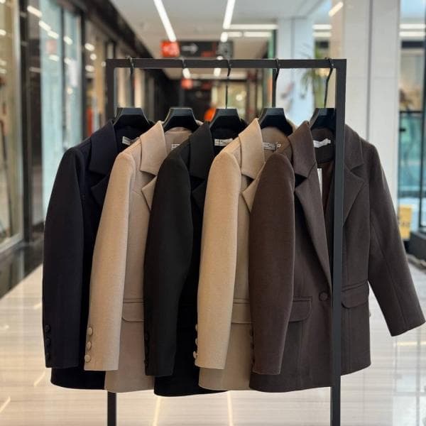 کت موهر زنانه کد 2759 - تصویر 2