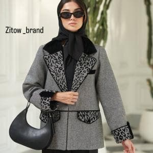 کت یقه مخمل کد 2772