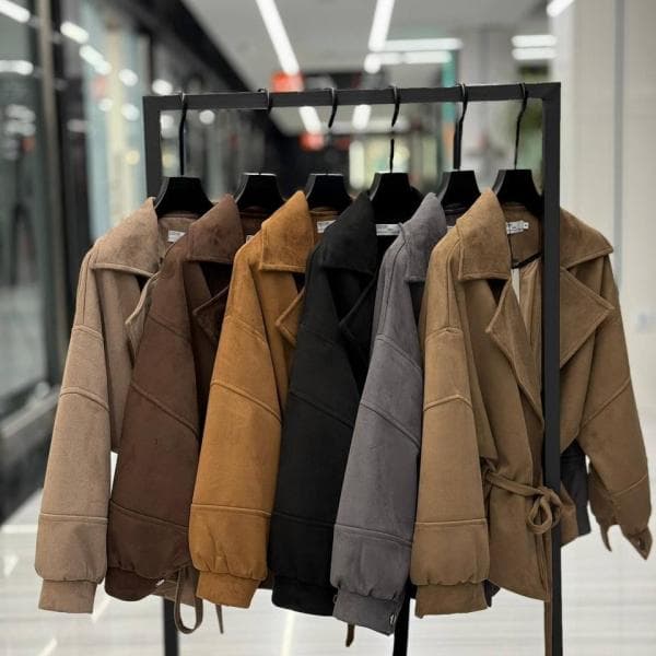 کت کمربندی کد 2765 - تصویر 2