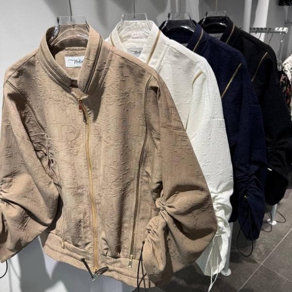 بامبر جکت زیپی فری سایز - تصویر 2