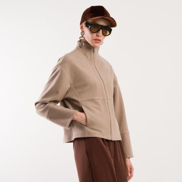 کت زیپ دار کد 1744 - تصویر 2