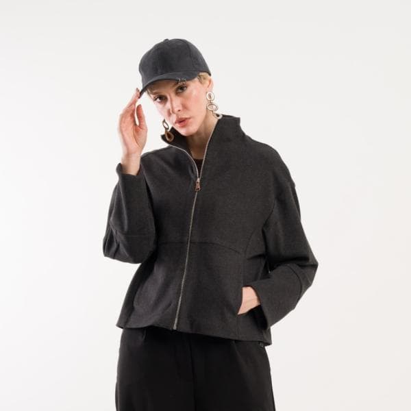 کت زیپ دار کد 1744 - تصویر 3