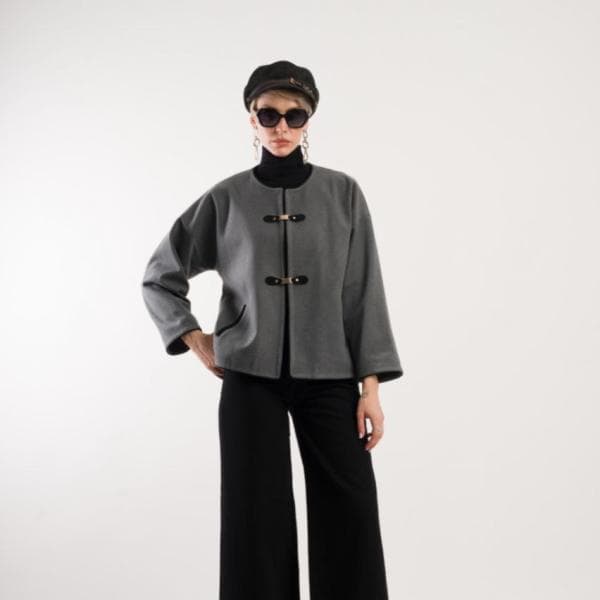 کت فوتر کشمیر کد 1740 - تصویر 3