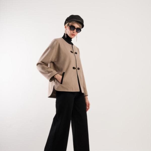 کت فوتر کشمیر کد 1740 - تصویر 2