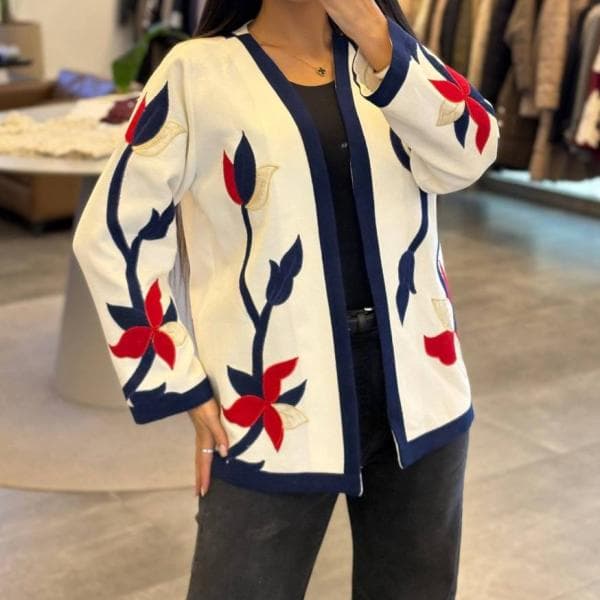 کت کنفی زنانه کد 543 - تصویر 3